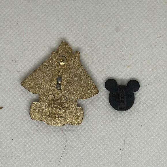Disney Pin Mickey Mouse & Goofy Space Mountain Slider Pin 2008 - Picture 11 of 16